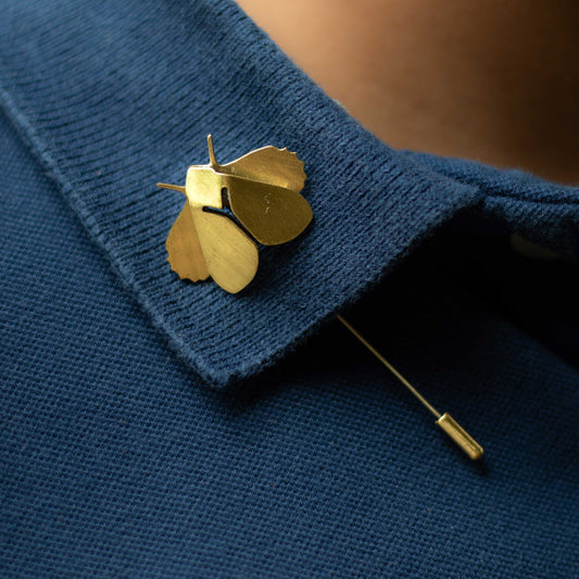 Lappet Moth – Lapel Pin